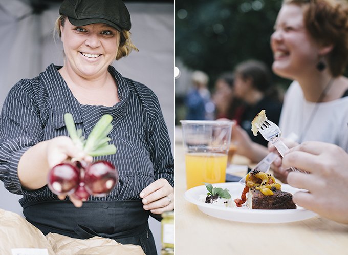 Reklambilder för Skövde Matfestival.