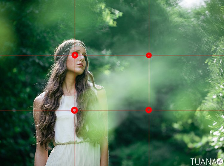 Ta bättre bilder med hjälp av tredjedelsregeln.