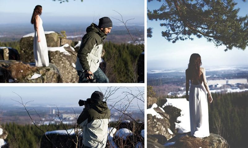 Fotografering på Rydsgrottor