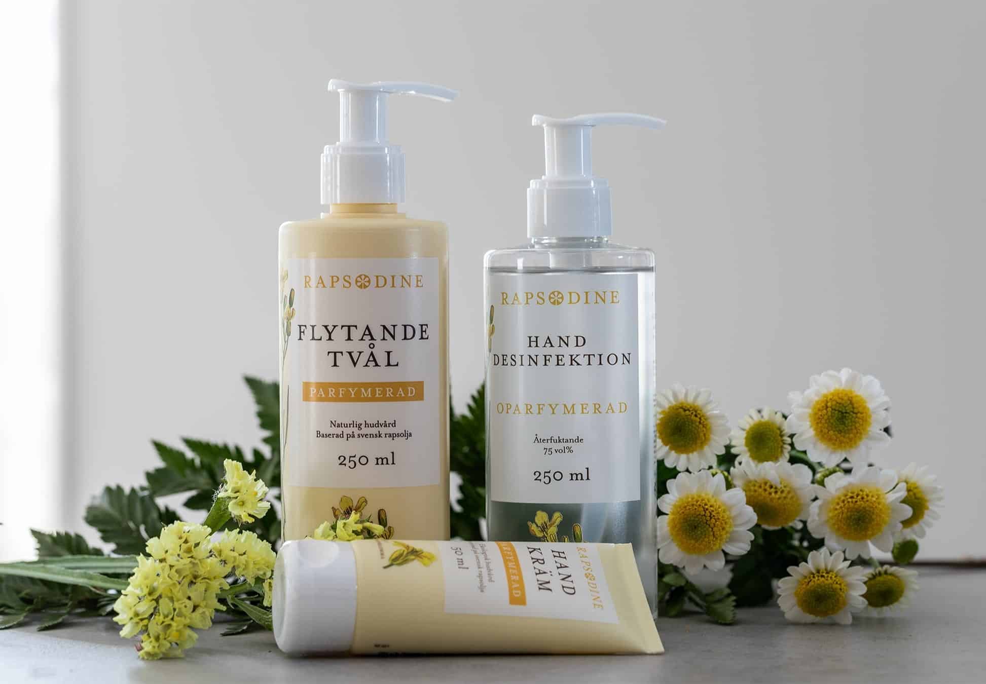 Rapsodine reklamfotografering