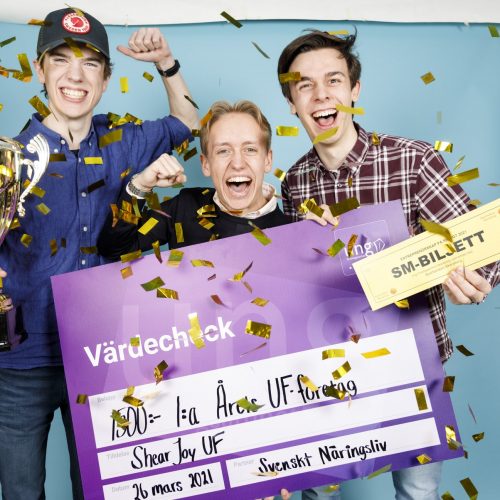 Ung Företagsamhet Reklambilder i studion