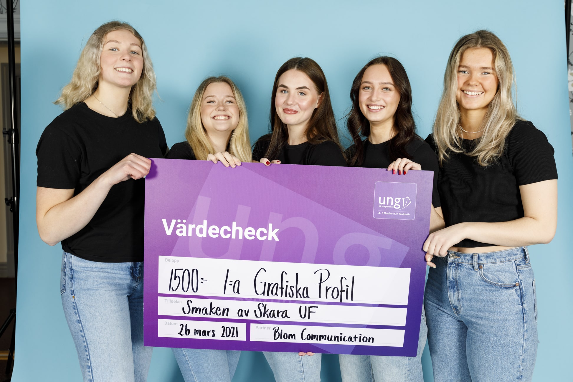 Ung Företagsamhet Reklambilder i studion