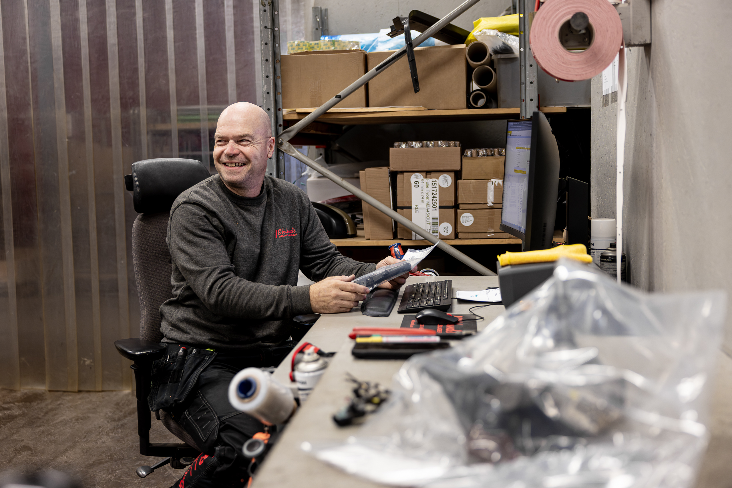 Eklunds Bildelslager Reklambilder